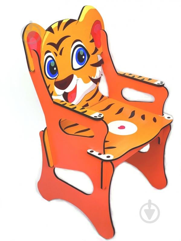 Стілець дитячий дерев'яний Tatev Тигр - фото 2