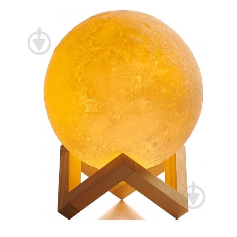 Нічник 3D Led VARGO 3D "Місяць" 0,5 Вт білий 115756 - фото 1 Нічник 3D Led VARGO 3D "Місяць" 0,5 Вт білий 115756 - фото 1