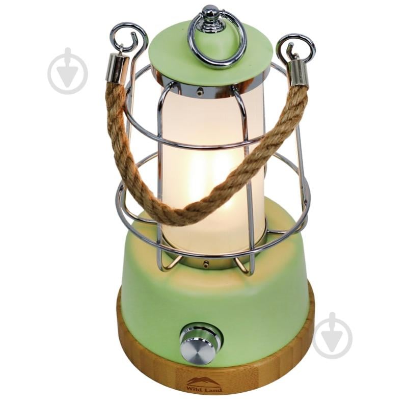 Фонарь кемпинговый Wild Land Wild Land 6Вт 370 Lm зеленый MQ-FY-JS-PG-6W Hemp Rope Lante - фото 1 Фонарь кемпинговый Wild Land Wild Land 6Вт 370 Lm зеленый MQ-FY-JS-PG-6W Hemp Rope Lante - фото 1