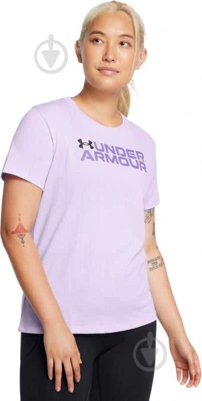 Футболка Under Armour UA W BL PACK SS 1386847-535 р.XS фіолетовий - фото 1