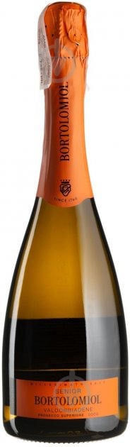 Вино игристое Bortolomiol Senior Valdobbiadene Prosecco Superiore белое брют 750 мл - фото 1