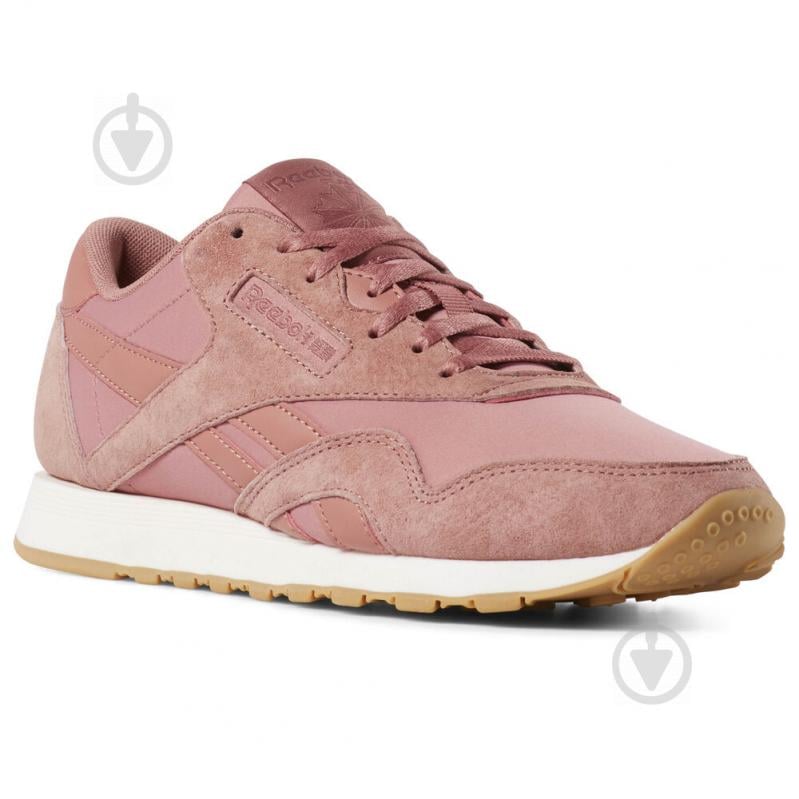 Кроссовки женские зимние Reebok CL NYLON CN6884 р.35 розовые - фото 1