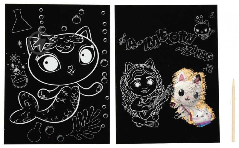 Скретч-раскраска «Gabby's Dollhouse» - фото 4