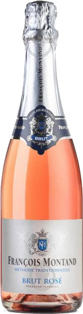 Вино ігристе Francois Montand Brut Rose рожеве брют 750 мл - фото 1