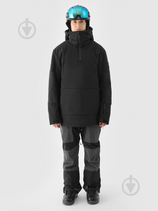 Куртка мужская зимняя 4F TECHNICAL JACKET M510 4FWAW24TTJAM510-20S р.L черная - фото 11