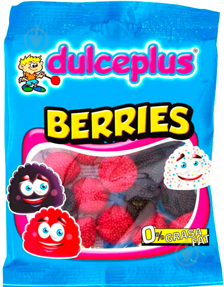 Конфеты жевательные Dulceplus Дикие ягоды 100 г - фото 1