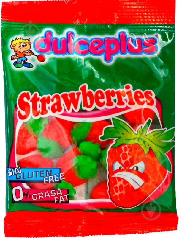 Конфеты жевательные Dulceplus Клубника 100 г - фото 1
