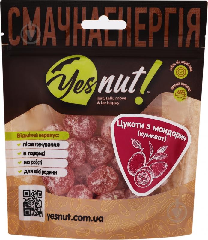 Цукати YESNUT! з мандаринів 100 г - фото 1 Цукати YESNUT! з мандаринів 100 г - фото 1