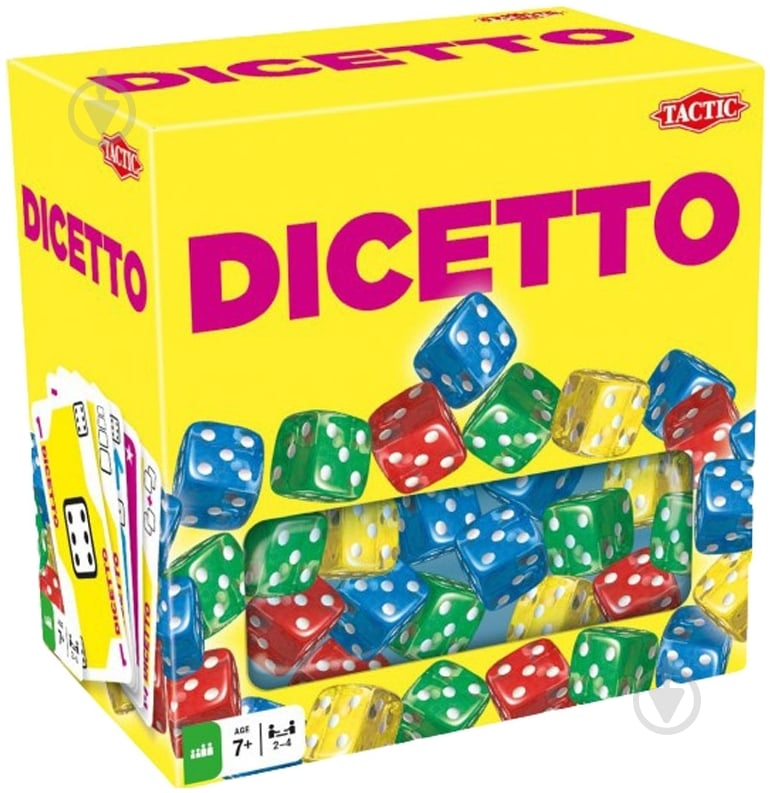 Игра настольная Tactic TACTIC Дисетто (мульти) 53223 - фото 1