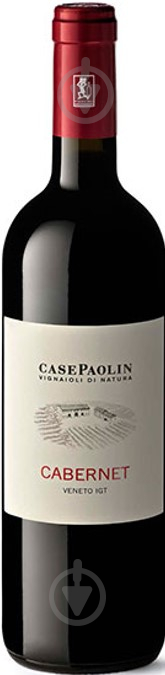 Вино Case Paolin Cabernet Veneto IGT сухое красное 0,75 л - фото 1