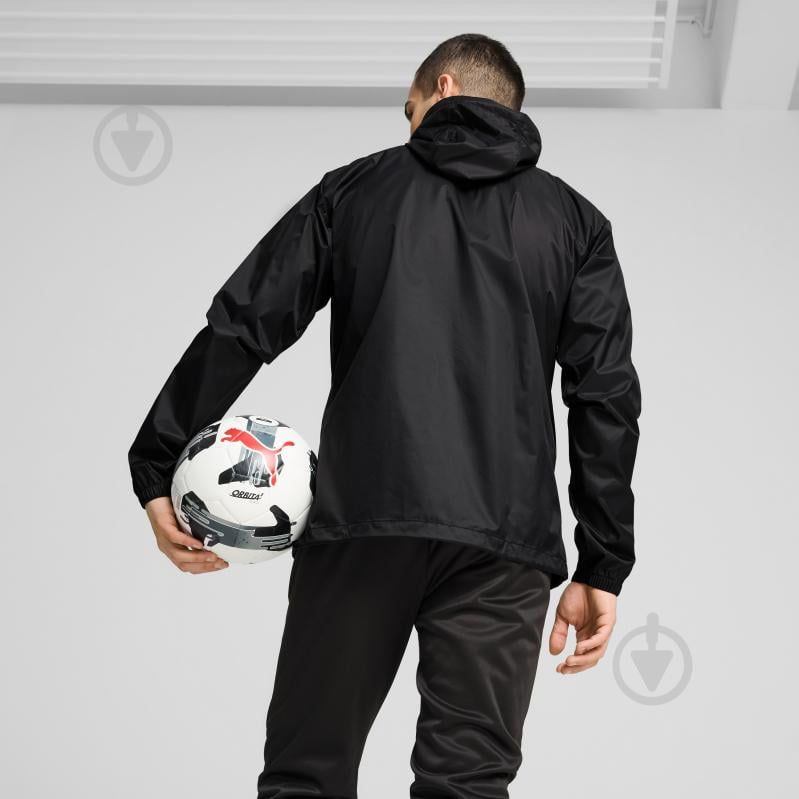 Куртка чоловіча демісезонна Puma FCSD ALL WEATHER JACKET 77785906 р.XS чорна - фото 6