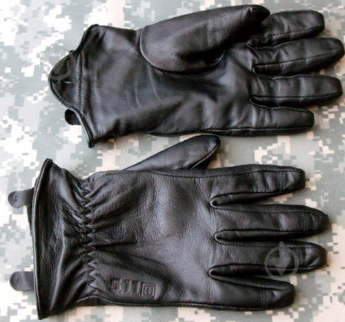 Рукавички 5.11 Tactical тактические 5.11 Tactical Gladiator Patrol Gloves - Spectra Inner Lining [019] Black S S - фото 2