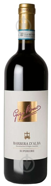 Вино Gigi Rosso Barbera d'Alba Superiore DOC сухое красное 0,75 л - фото 1