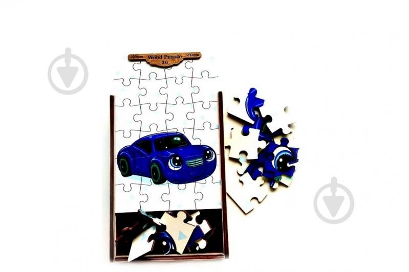 Пазлы деревянные Tatev Машинка - фото 2