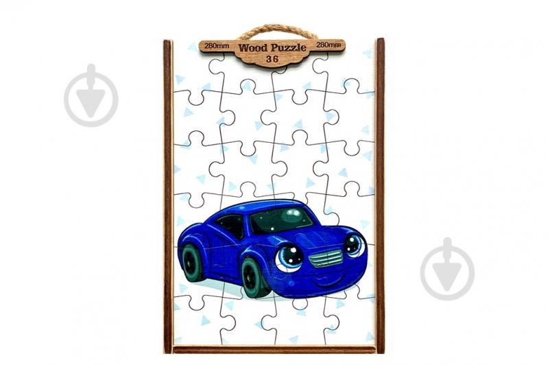 Пазлы деревянные Tatev Машинка - фото 1