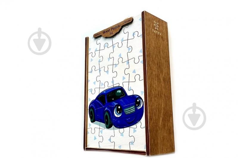 Пазлы деревянные Tatev Машинка - фото 3