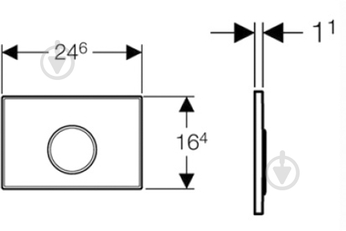Панель смыва Geberit Sigma 10 (115.758.KH.5) - фото 3