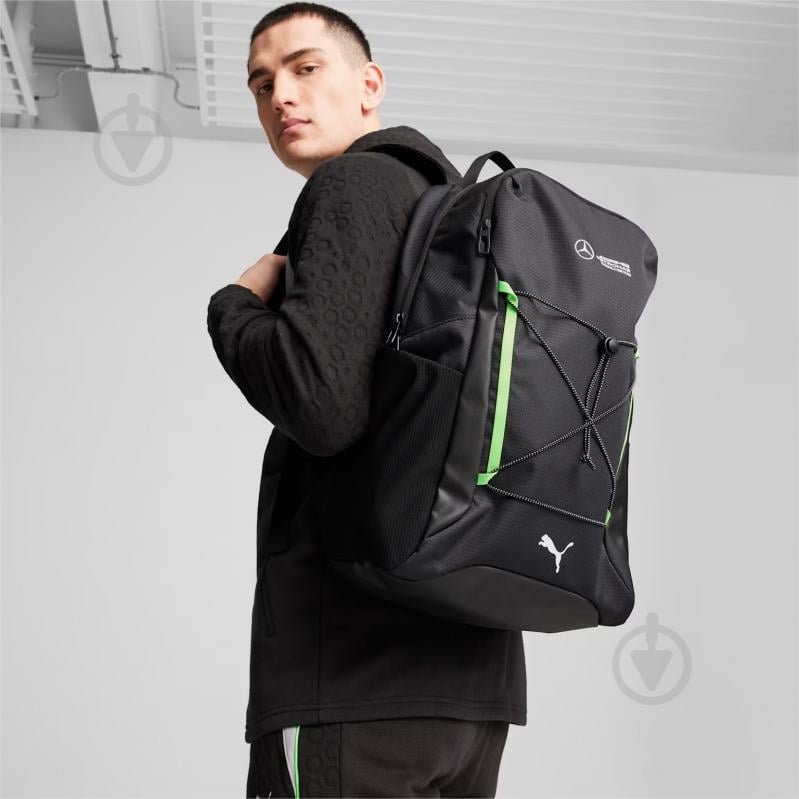 Рюкзак Puma Mercedes-AMG Petronas F1® Backpack 09083101 22 л черный - фото 6