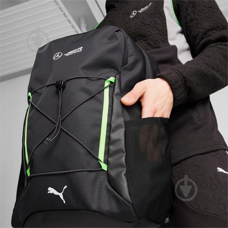 Рюкзак Puma Mercedes-AMG Petronas F1® Backpack 09083101 22 л черный - фото 5