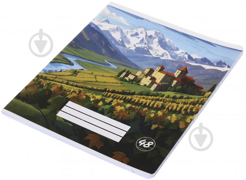 Зошит шкільний Pixel landscape2_25 48 аркушів у лінійку Nota Bene - фото 2 Зошит шкільний Pixel landscape2_25 48 аркушів у лінійку Nota Bene - фото 2