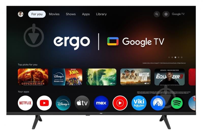 ВИТРИНА! Телевизор Ergo 55JUQ7500 - фото 2 ВИТРИНА! Телевизор Ergo 55JUQ7500 - фото 2
