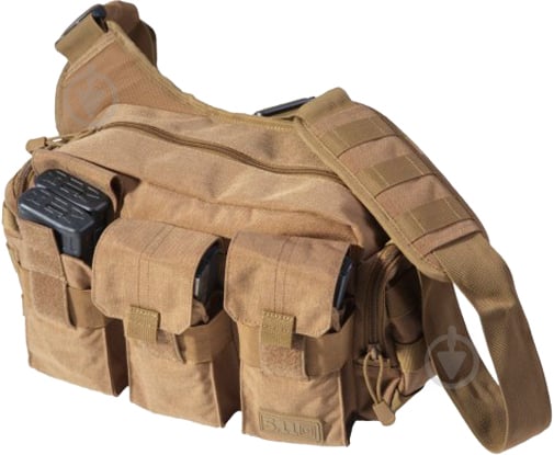 Сумка тактична стрілецька для БК 5.11 Tactical Bail Out Bag 56026 Flat Dark Earth - фото 1