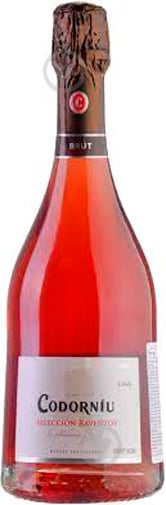 Вино ігристе Codorniu Seleccion Raventos Brut Rose 0,75 л - фото 1