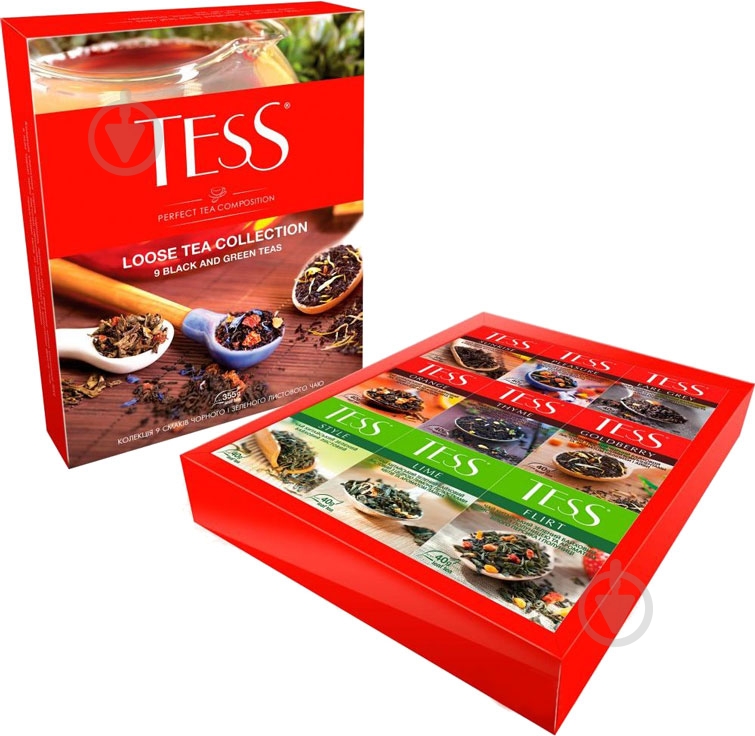 ᐉ Набор чая ассорти Tess листовой Loose Tea Collection 9 видов • Купить ...