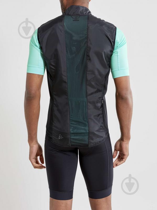 Велошорти Craft Essence Light Wind Vest M 1908814-999000 р.XL чорний - фото 2