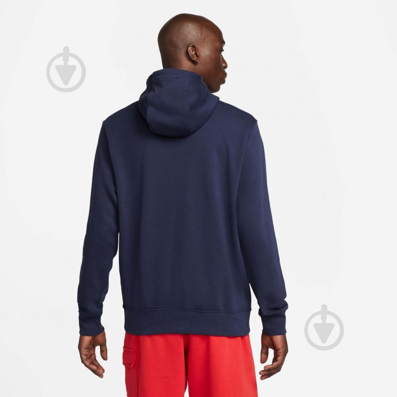 Джемпер Nike FCB CLUB HOODIE FZ FT DM2970-451 р. M темно-синий - фото 2