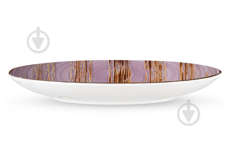 Тарелка обеденная Wilmax Scratch Lavander 23 см WL-668713/A - фото 2