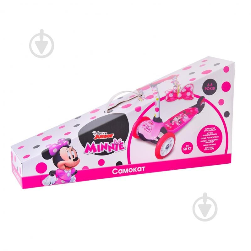 Самокат Disney Minnie Mouse рожевий LS2113 - фото 6