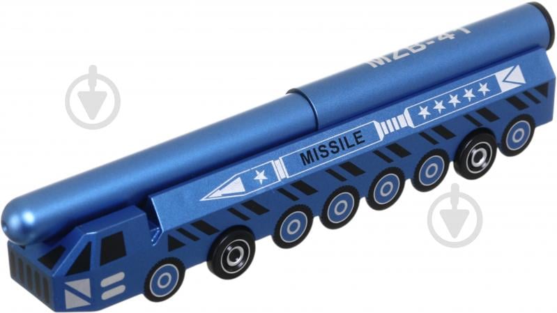 Ручка гелевая Nota Bene машина синяя - фото 6