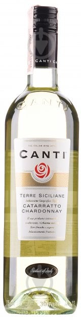 Вино Canti Catarratto Chardonnay Terre Siciliane біле сухе 12% (8005415044207) 750 мл - фото 1