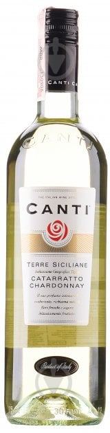 Вино Canti Catarratto Chardonnay Terre Siciliane белое сухое 12% (8005415044207) 750 мл - фото 1