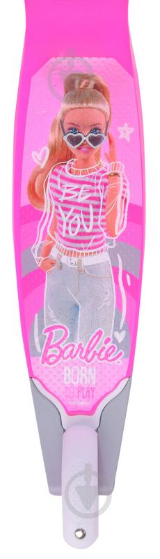 Самокат Disney Barbie рожевий LS2211 - фото 5