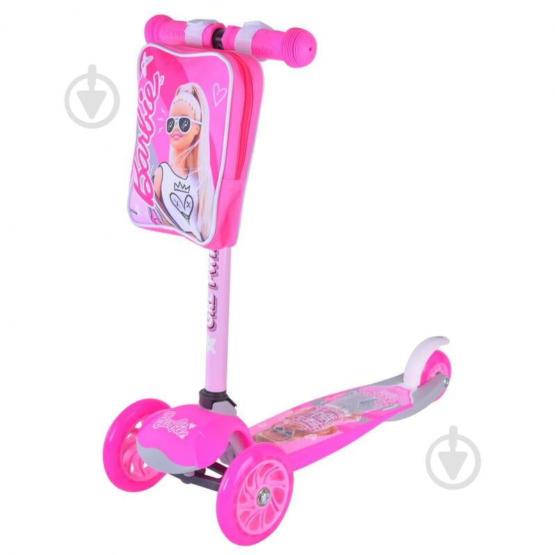 Самокат Disney Barbie розовый LS2211 - фото 2