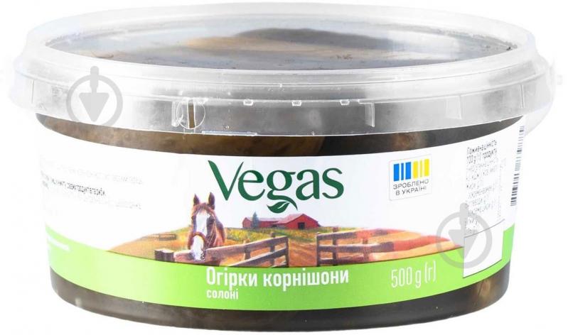 Огурец Vegas соленые 500 г - фото 1 Огурец Vegas соленые 500 г - фото 1