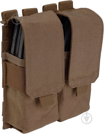 Підсумок 5.11 Tactical подвійний для 4х магазинів AR Stacked Double Sandstone - фото 2