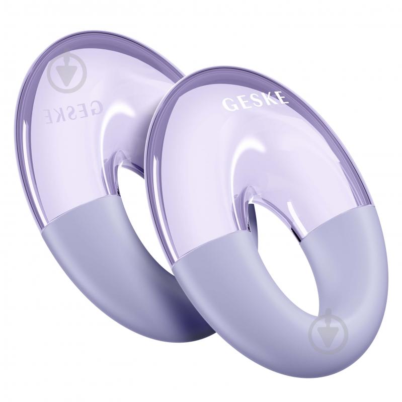 Массажер GESKE для глаз Cool & Warm Eye Massager 7 в 1 фиолетовый - фото 1