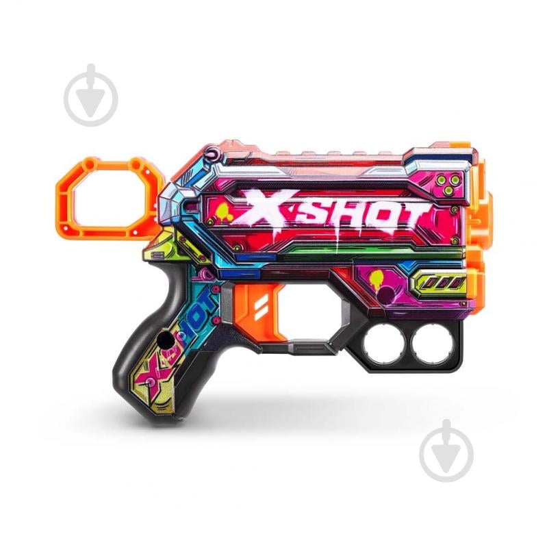 Швидкострільний бластер Zuru X-Shot Skins Menace Mercenary (8 патронів) 36515P - фото 4