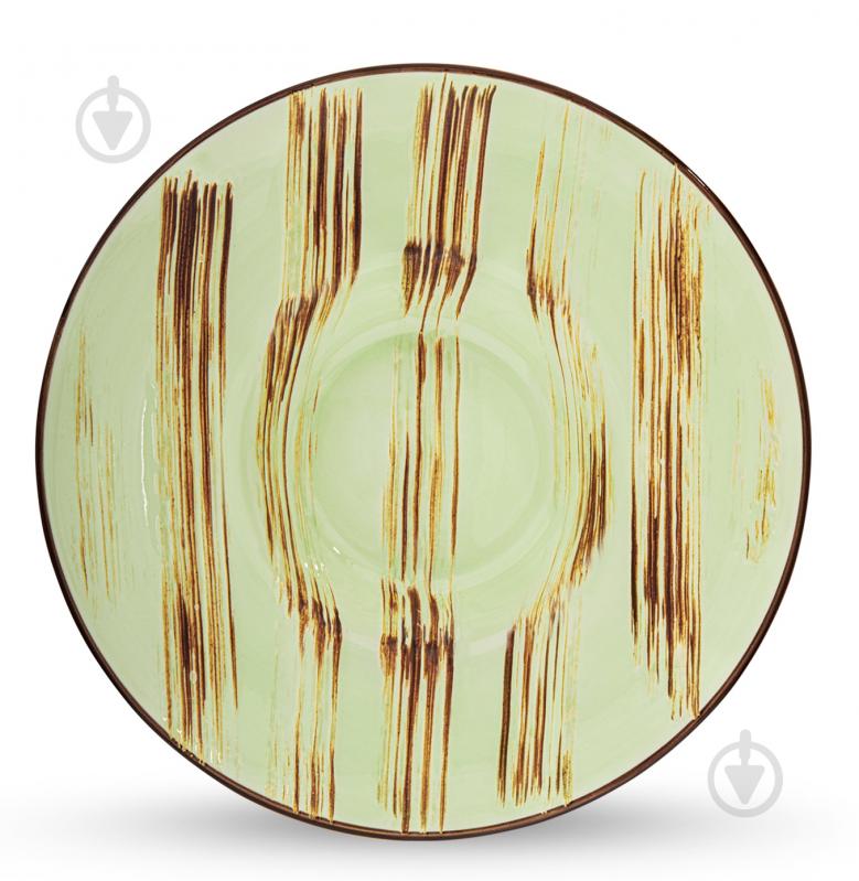 Тарелка глубокая Wilmax Scratch Pistachio 20 см 800 мл WL-668122/A - фото 1