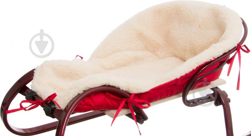 Матрас для санок червоний - фото 1