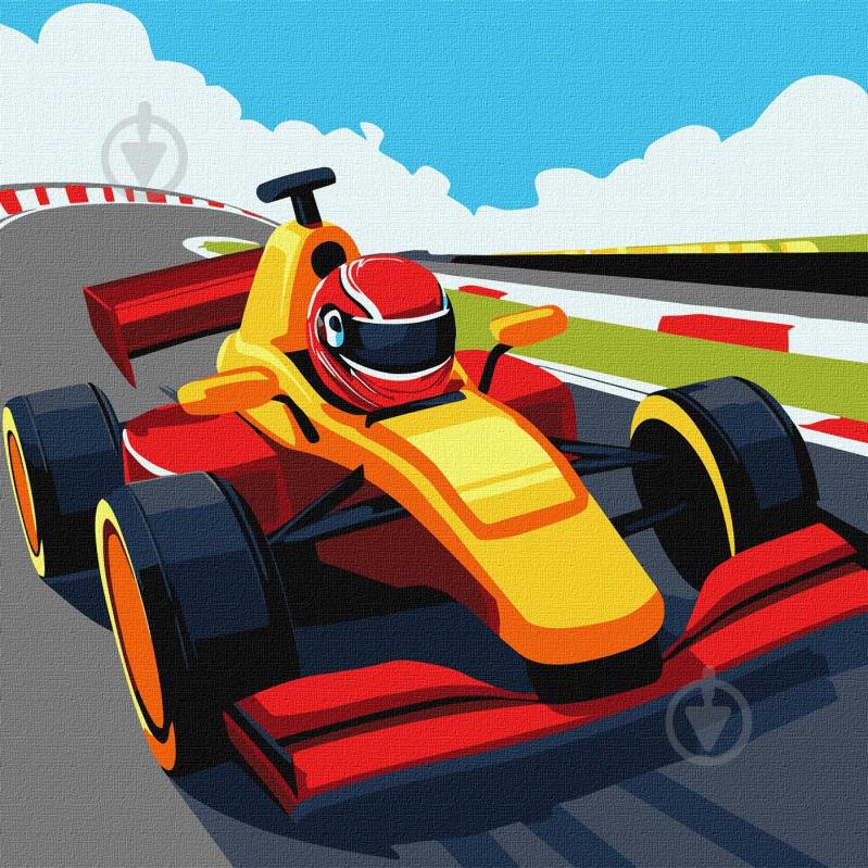 Картина за номерами Яскраві перегони ©art_selena_ua Ideyka - фото 1