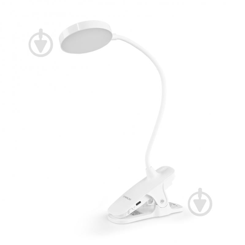 Настільна лампа акумуляторна TITANUM LED 013W 1x7 Вт білий 28344 - фото 6