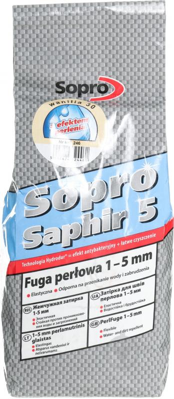 Фуга Sopro Saphir 246 30 2 кг желтый - фото 1