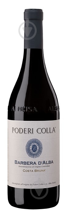 Вино Poderi Colla Barbera D`Alba Costa Bruna DOC 2018 сухое красное 0,75 л - фото 1