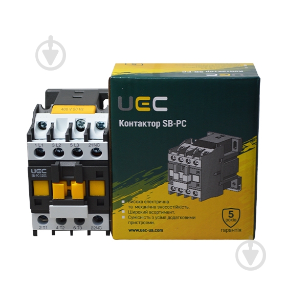 Контактор UEC SB-РC PC1-SB-012-400-01 - фото 2