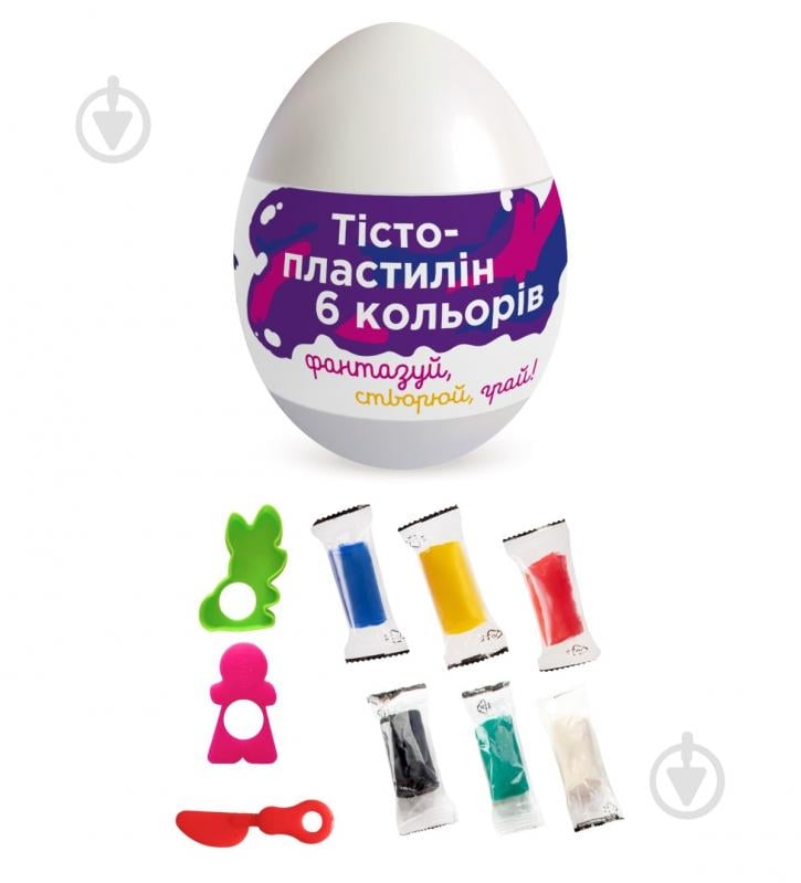 Набір для ліплення DGT-ART тісто-пластилін 6 кольорів в яйці TY4466 - фото 4 Набір для ліплення DGT-ART тісто-пластилін 6 кольорів в яйці TY4466 - фото 4
