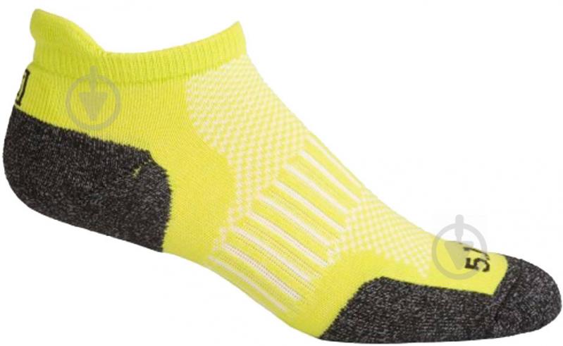 Шкарпетки 5.11 Tactical ABR Training Sock[019] Gecko чорно-жовтий р.L - фото 1